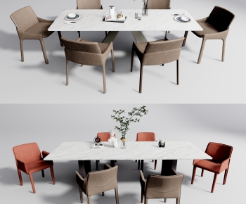 Modern Dining Table And Chairs-ID:136020904