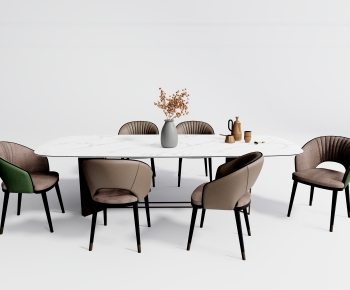 Modern Dining Table And Chairs-ID:320107948