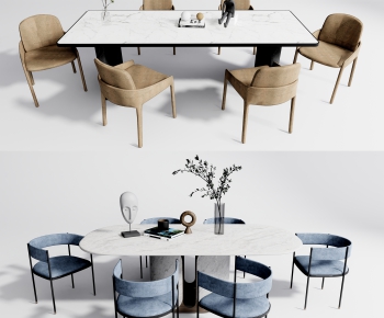 Modern Dining Table And Chairs-ID:821033951