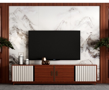 New Chinese Style TV Cabinet-ID:752223011