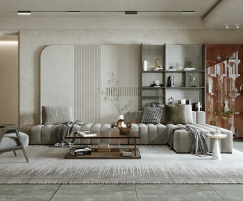Modern A Living Room-ID:701622011