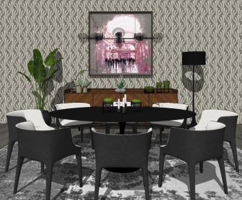 Modern Dining Table And Chairs-ID:622715008