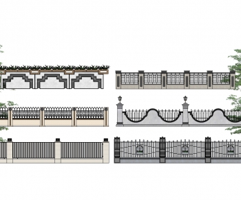 Modern Building Component-ID:785984044