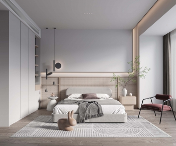 Nordic Style Bedroom-ID:145865923