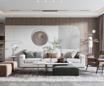 Modern A Living Room-ID:560511116