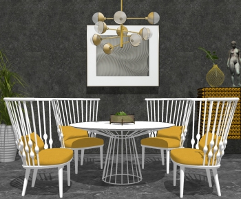 Modern Dining Table And Chairs-ID:819251068
