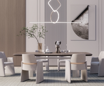 Modern Dining Table And Chairs-ID:650926118