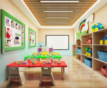 Modern Children's Kindergarten-ID:348010066