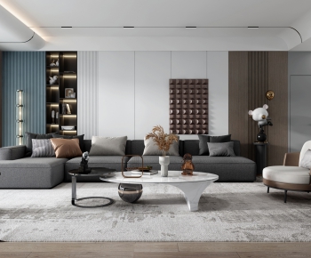 Modern A Living Room-ID:598943951