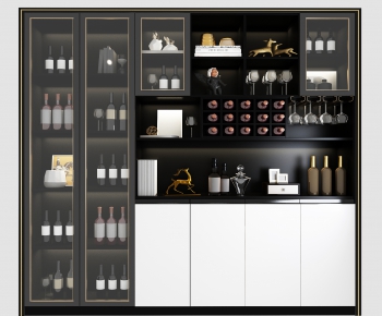 Modern Wine Cabinet-ID:447442057