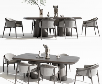 Modern Dining Table And Chairs-ID:154950663