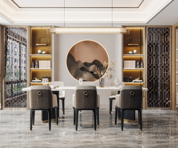 New Chinese Style Dining Room-ID:273966078
