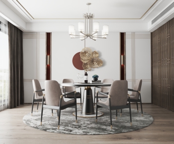 New Chinese Style Dining Room-ID:893826017