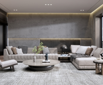 Modern A Living Room-ID:339961055