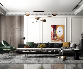 Modern A Living Room-ID:305206066