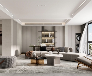 Modern A Living Room-ID:759047037