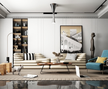 Modern A Living Room-ID:867806912