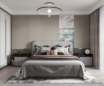 New Chinese Style Bedroom-ID:482872018