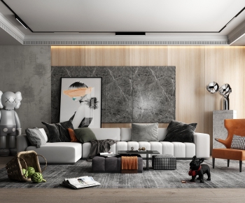 Modern A Living Room-ID:526108985