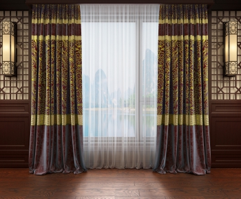 New Chinese Style The Curtain-ID:503613007