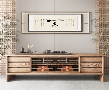 New Chinese Style TV Cabinet-ID:316528087