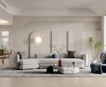 Wabi-sabi Style A Living Room-ID:508162026