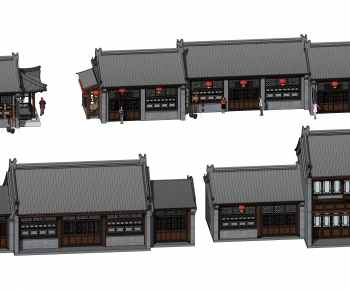 Chinese Style Ancient Architectural Buildings-ID:770301106