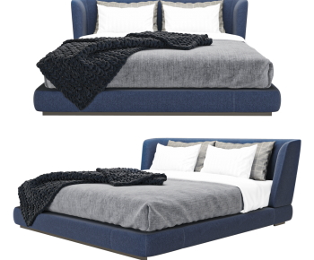 Modern Double Bed-ID:177583932