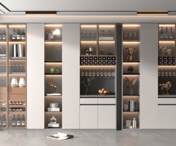 Modern Wine Cabinet-ID:347340112