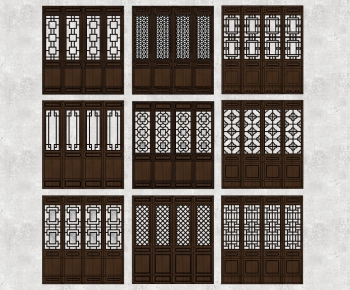 Chinese Style Door-ID:100296975