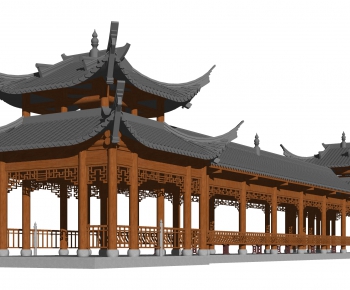 Chinese Style Building Component-ID:677279005