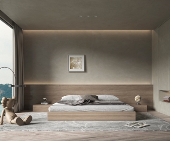 Wabi-sabi Style Bedroom-ID:447156914