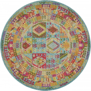 現代圓形地毯-ID:5148404