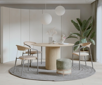 Nordic Style Dining Room-ID:381243949