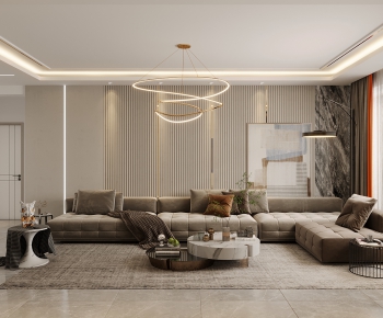 Modern A Living Room-ID:880177027