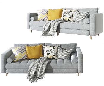 Nordic Style A Sofa For Two-ID:816231015