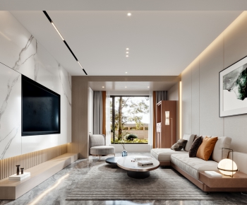 Modern A Living Room-ID:453557018