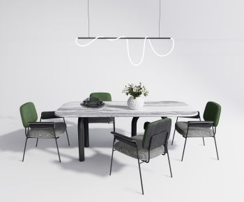 Modern Dining Table And Chairs-ID:890664101