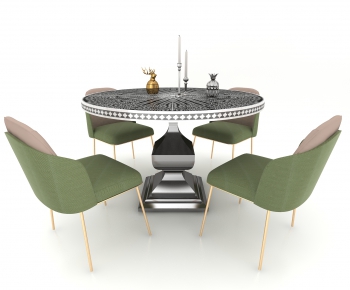 Modern Dining Table And Chairs-ID:893883946