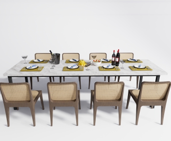 Modern Dining Table And Chairs-ID:220297107