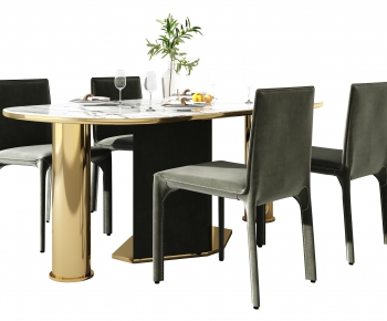 Modern Dining Table And Chairs-ID:166225918