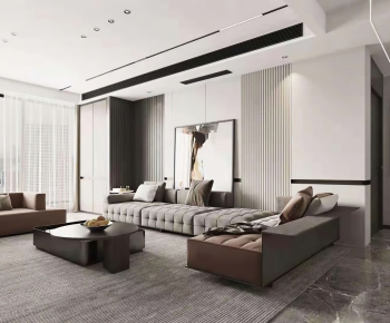 Modern A Living Room-ID:151792055
