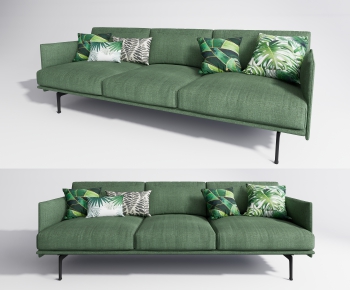 Nordic Style Three-seat Sofa-ID:304100589
