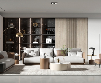 Modern A Living Room-ID:566800123