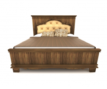 European Style Double Bed-ID:332263951