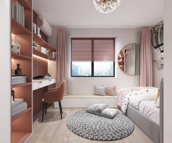 Nordic Style Girl's Room Daughter's Room-ID:755563023
