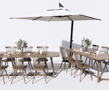 Nordic Style Dining Table And Chairs-ID:677601106