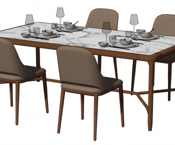 Modern Dining Table And Chairs-ID:405809965