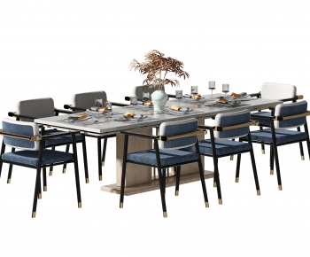New Chinese Style Dining Table And Chairs-ID:572797063