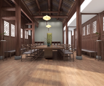 New Chinese Style Meeting Room-ID:644763959